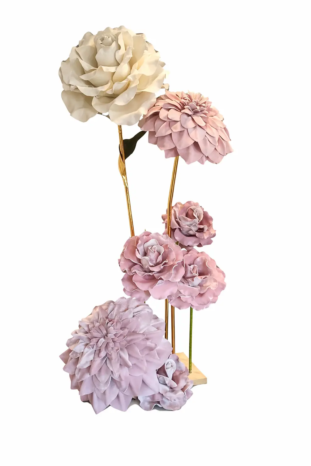 Alquiler de flores de gran formato
